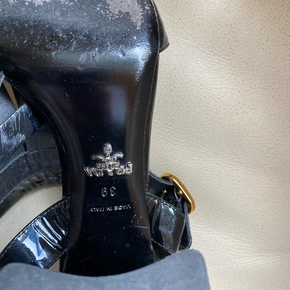 Prada Patent Leather Sandals - Picture 4 of 4